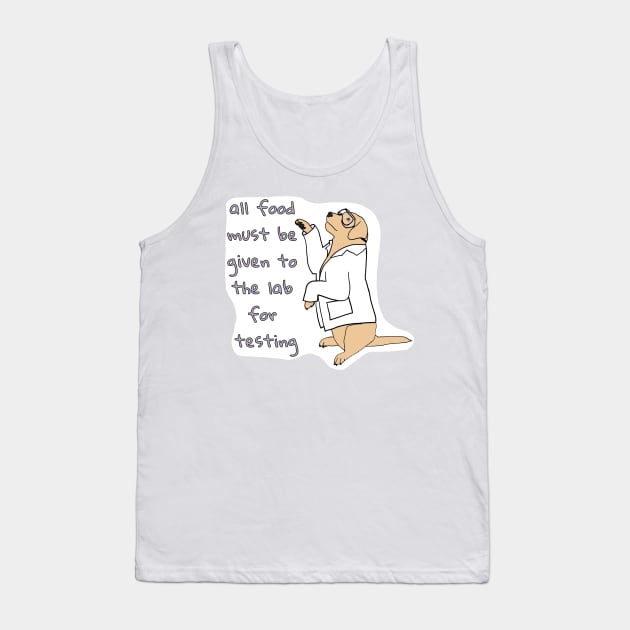 Lab Testing Food Tank Top by Underbite Boutique